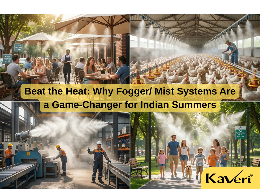 Beat the Heat: Why Fogger Systems Are a Game-Changer for Indian Summers