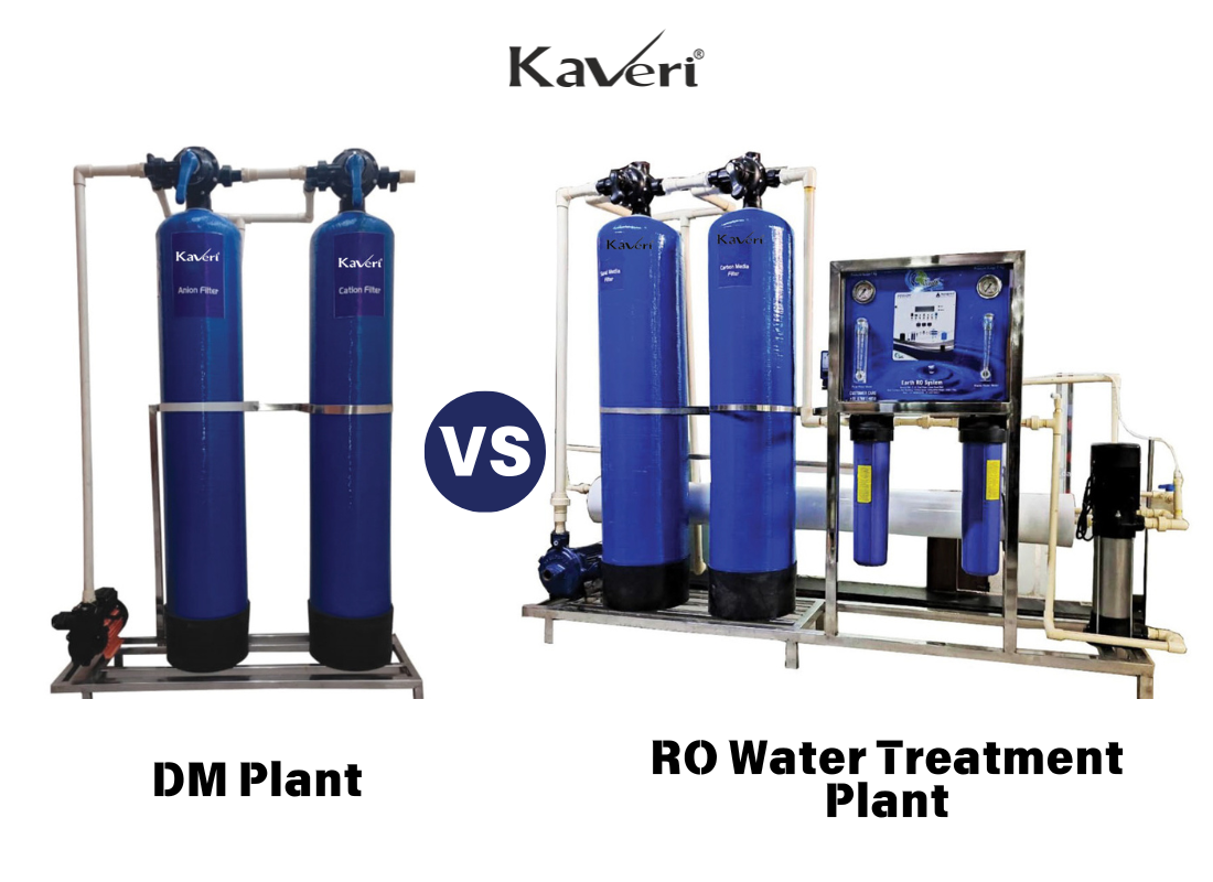 DM Plant vs RO Water Treatment Plant: What’s the Difference?
