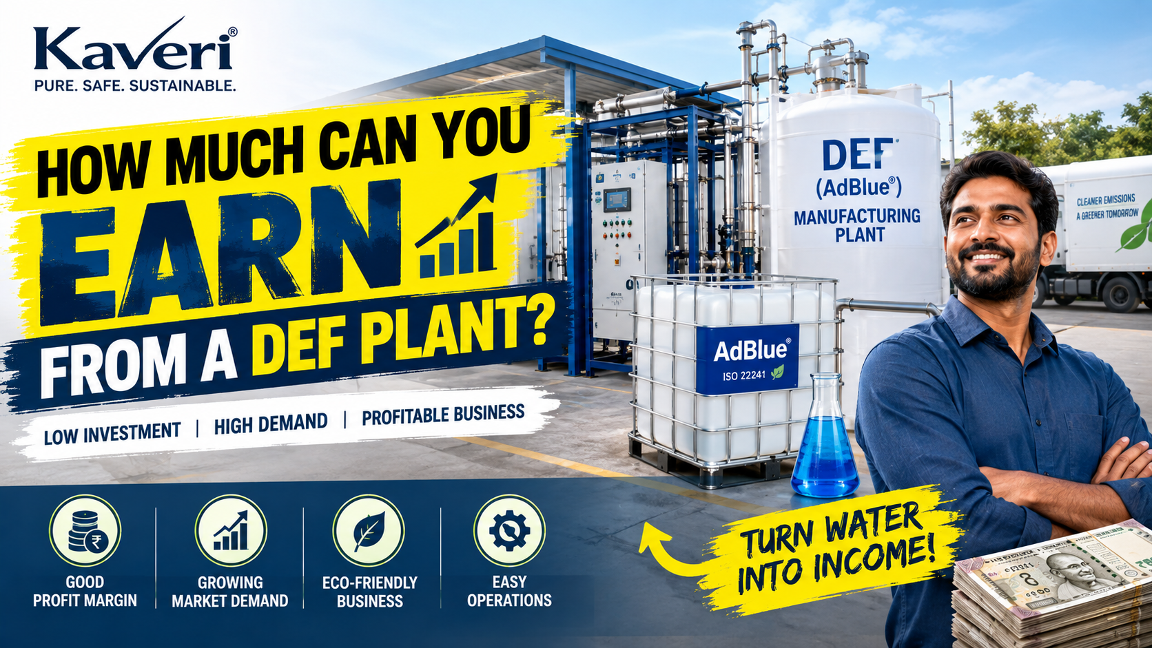 How Much Can You Earn From a DEF Plant?