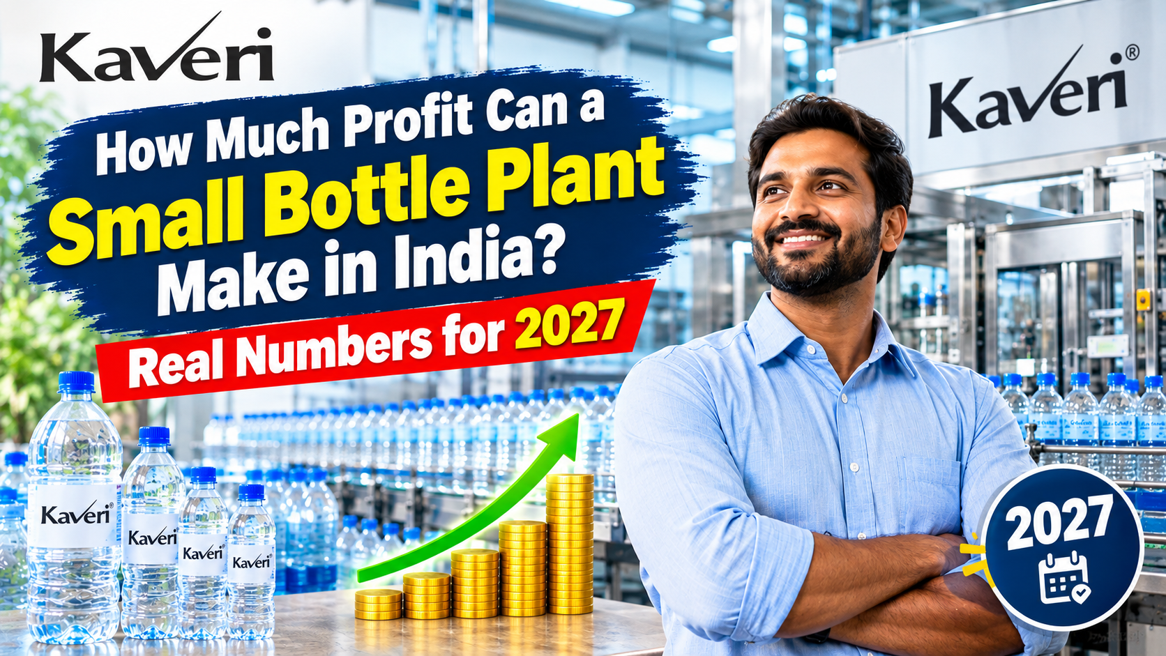 How Much Profit Can a Small Bottle Plant Make in India? Real Numbers for 2027