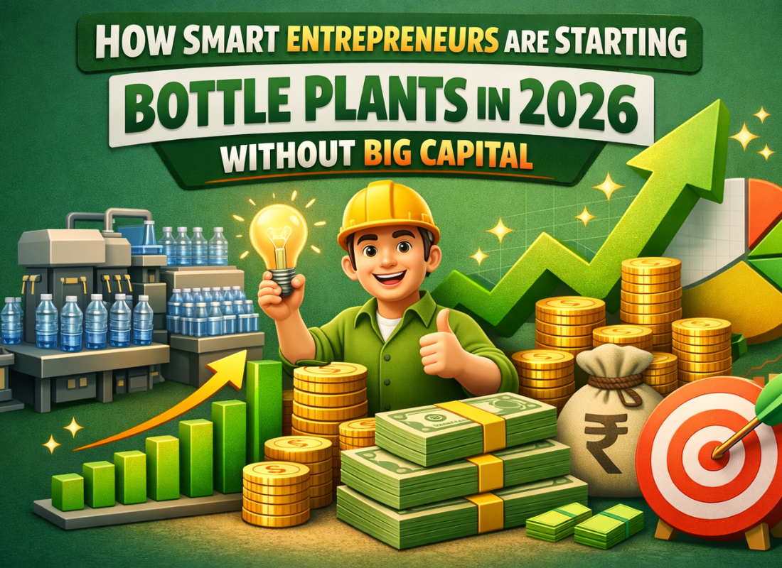 How Smart Entrepreneurs Are Starting Bottle Plants in 2026 Without Big Capital