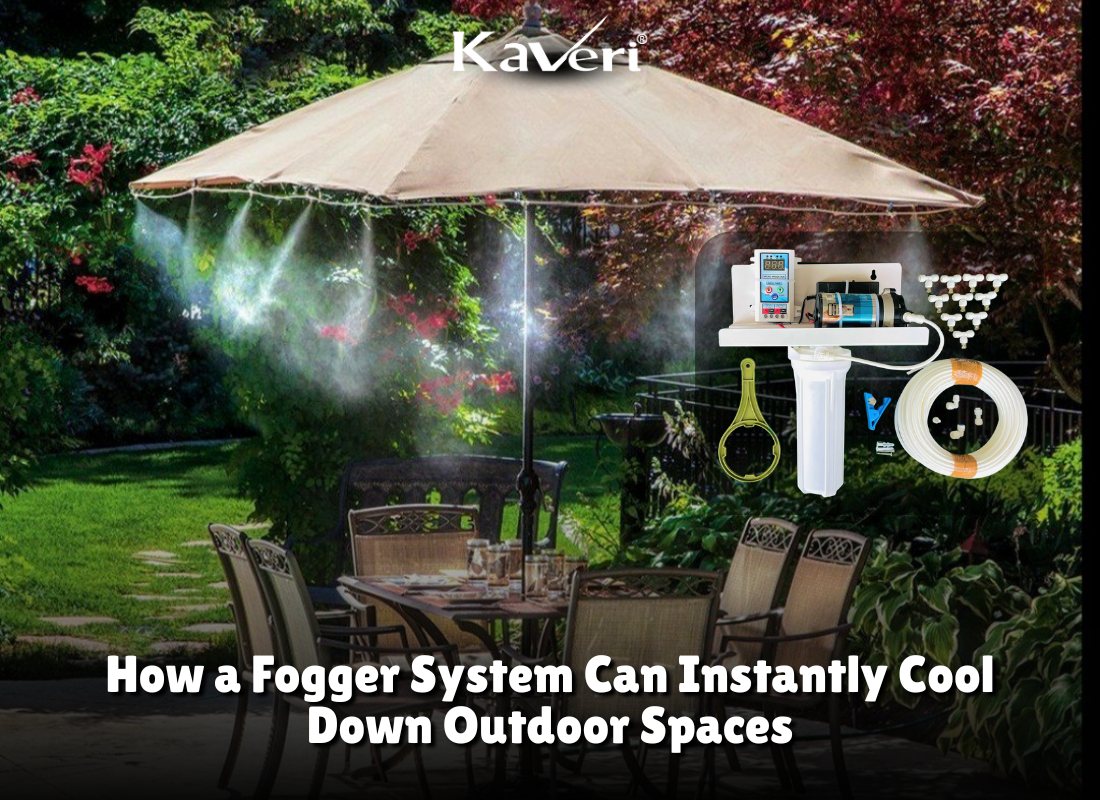 How a Fogger System Can Instantly Cool Down Outdoor Spaces