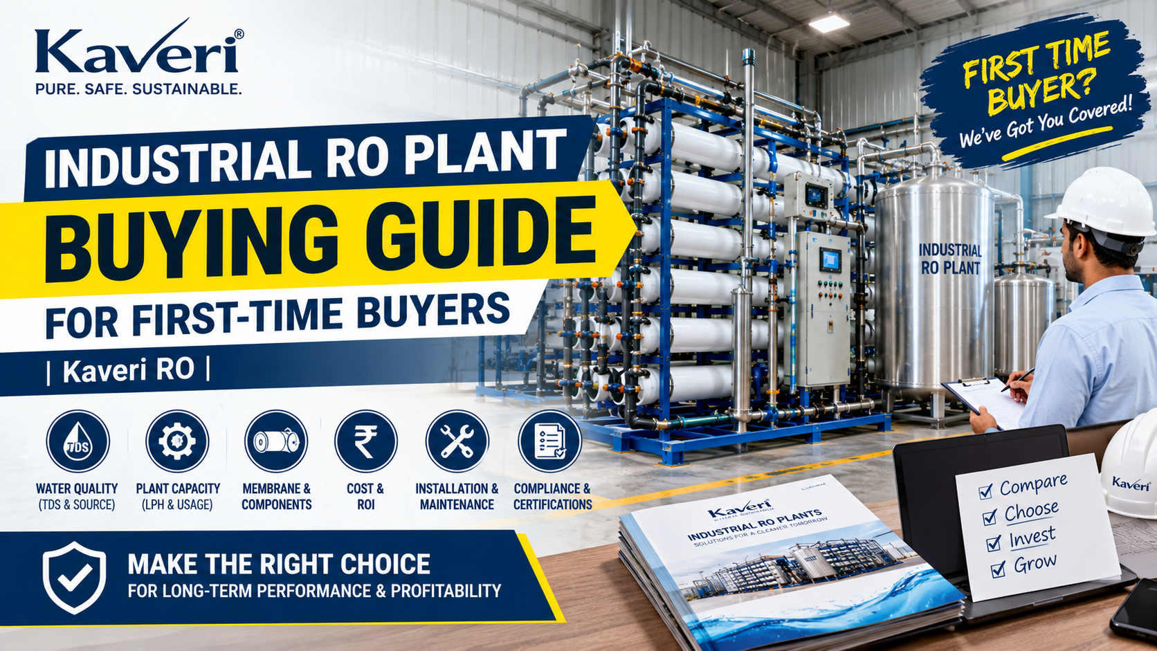 Industrial RO Plant Buying Guide for First-Time Buyers