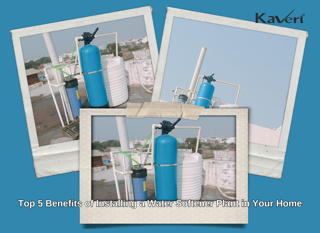 Top 5 Benefits of Installing a Water Softener Plant in Your Home