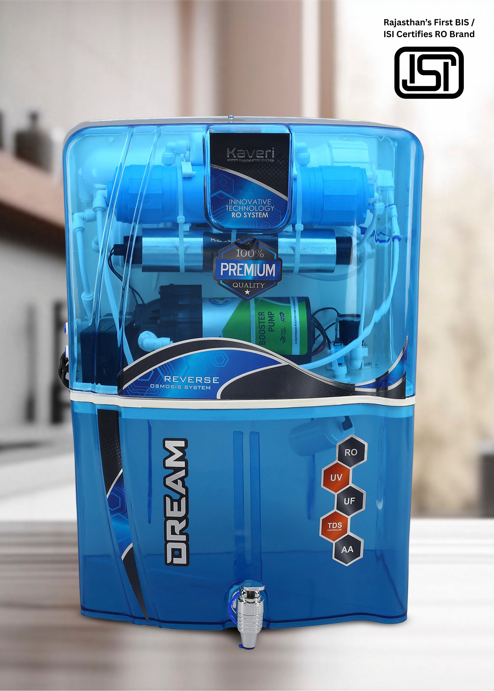 Dream RO + UV + TDS + UF + Alkaline