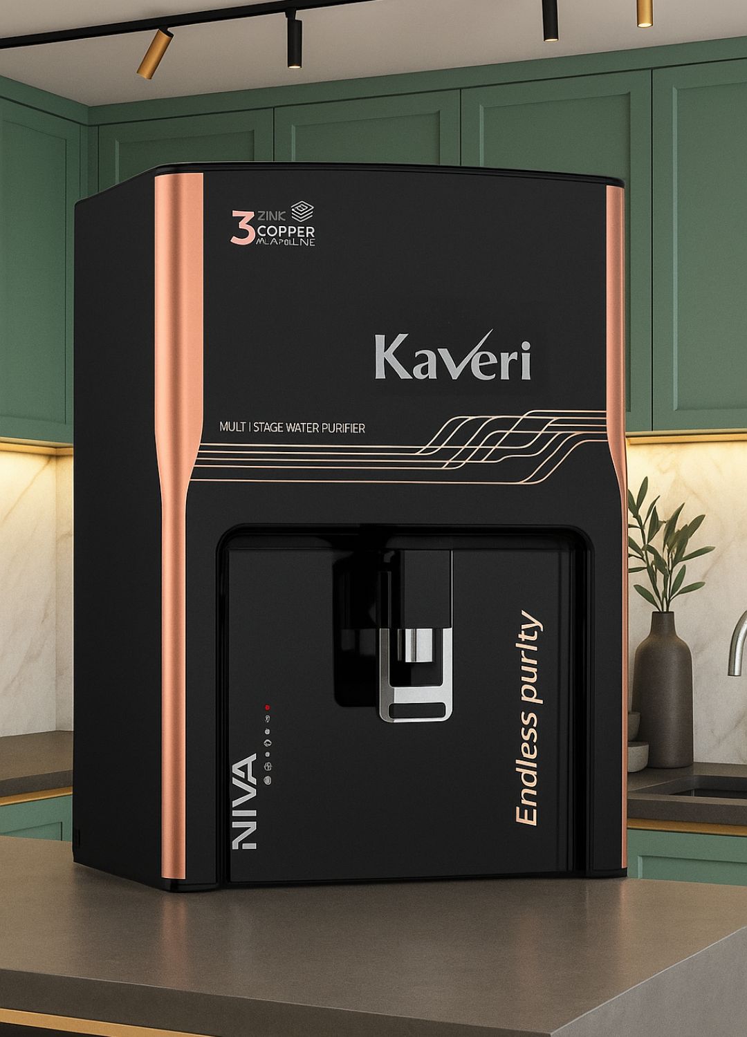 Niva RO+ZINC + Copper + Alkaline Black