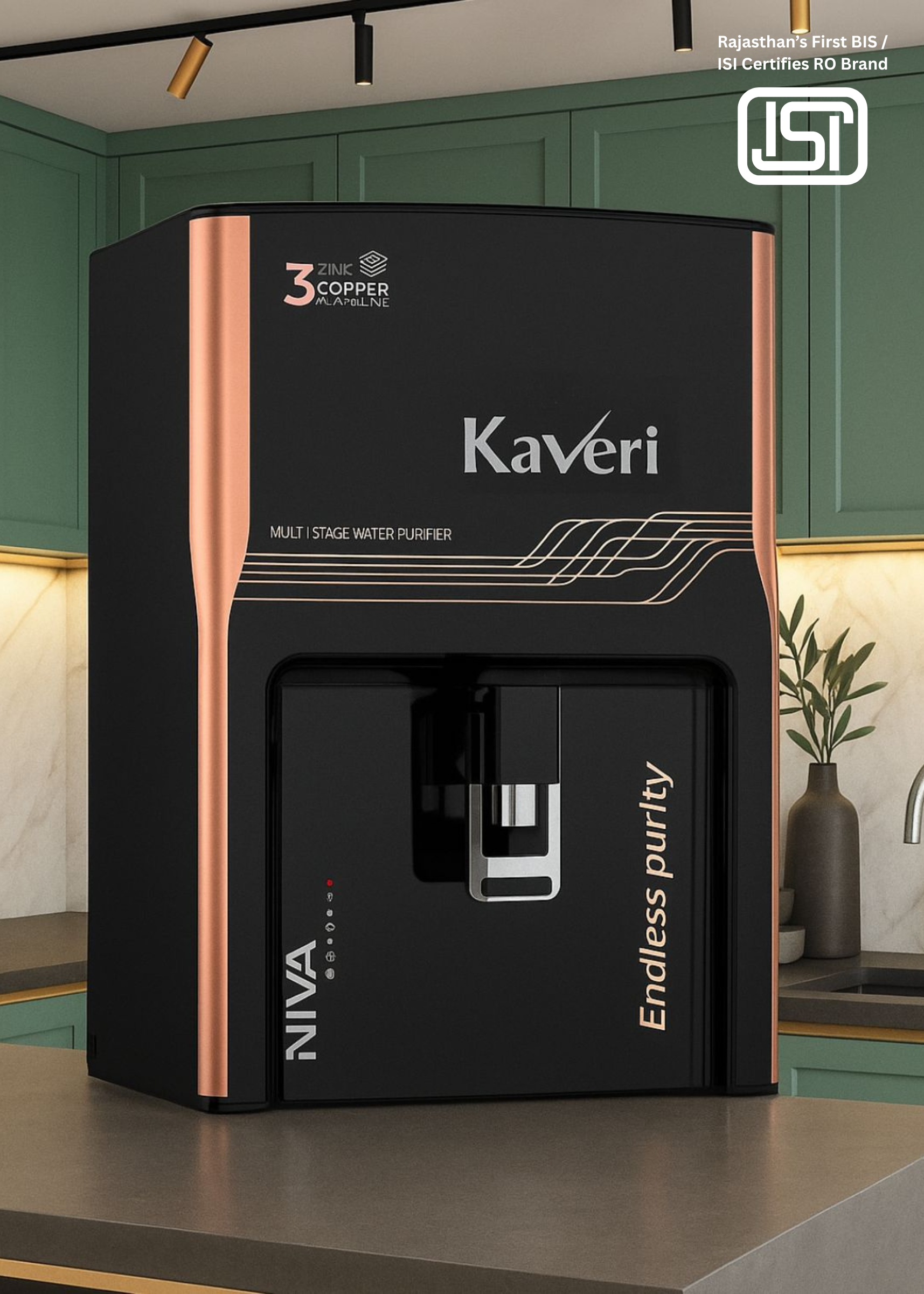 Niva RO+ZINC + Copper + Alkaline Black