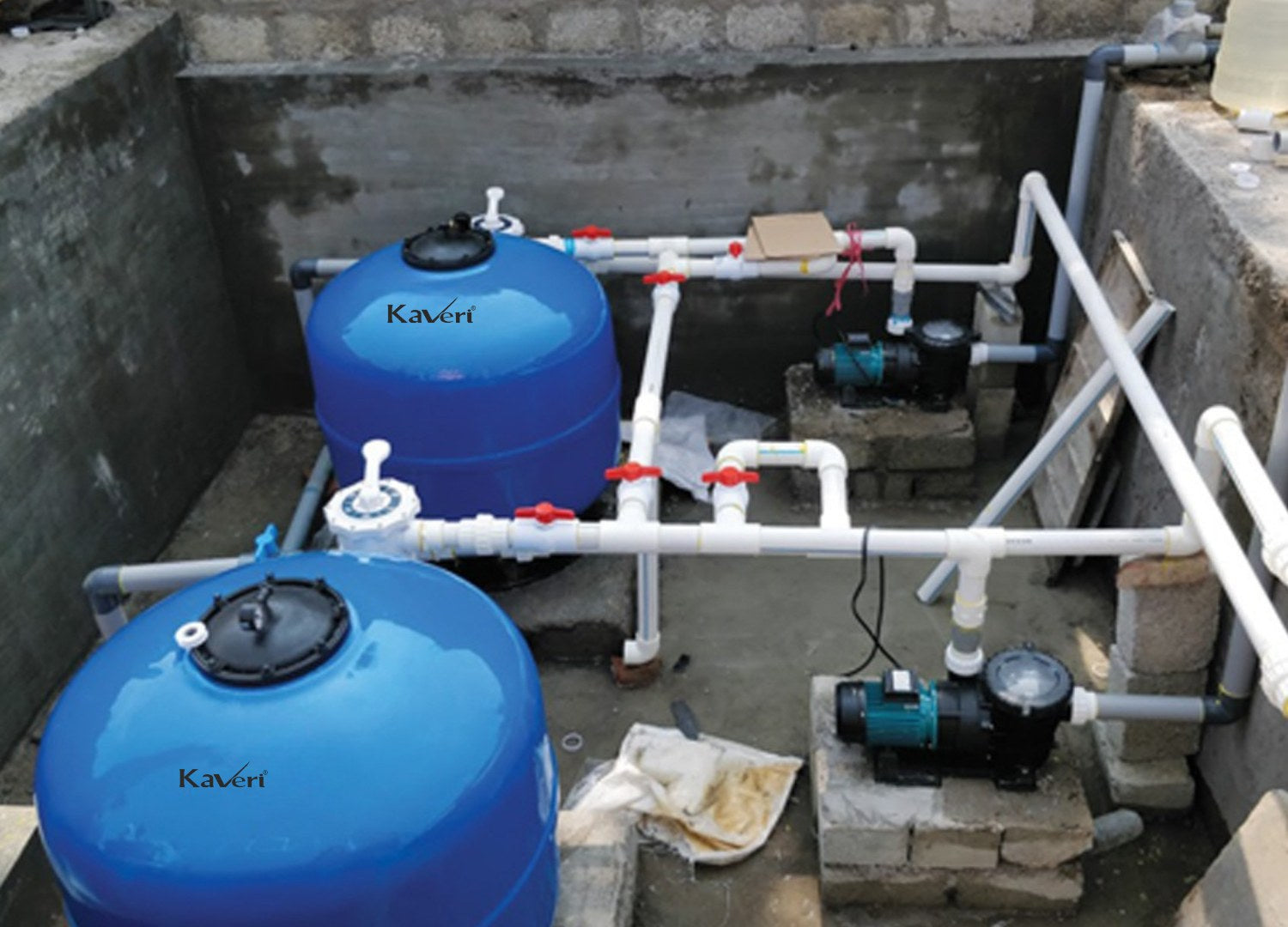 SWIMMING POOL FILTRATION SYSTEM