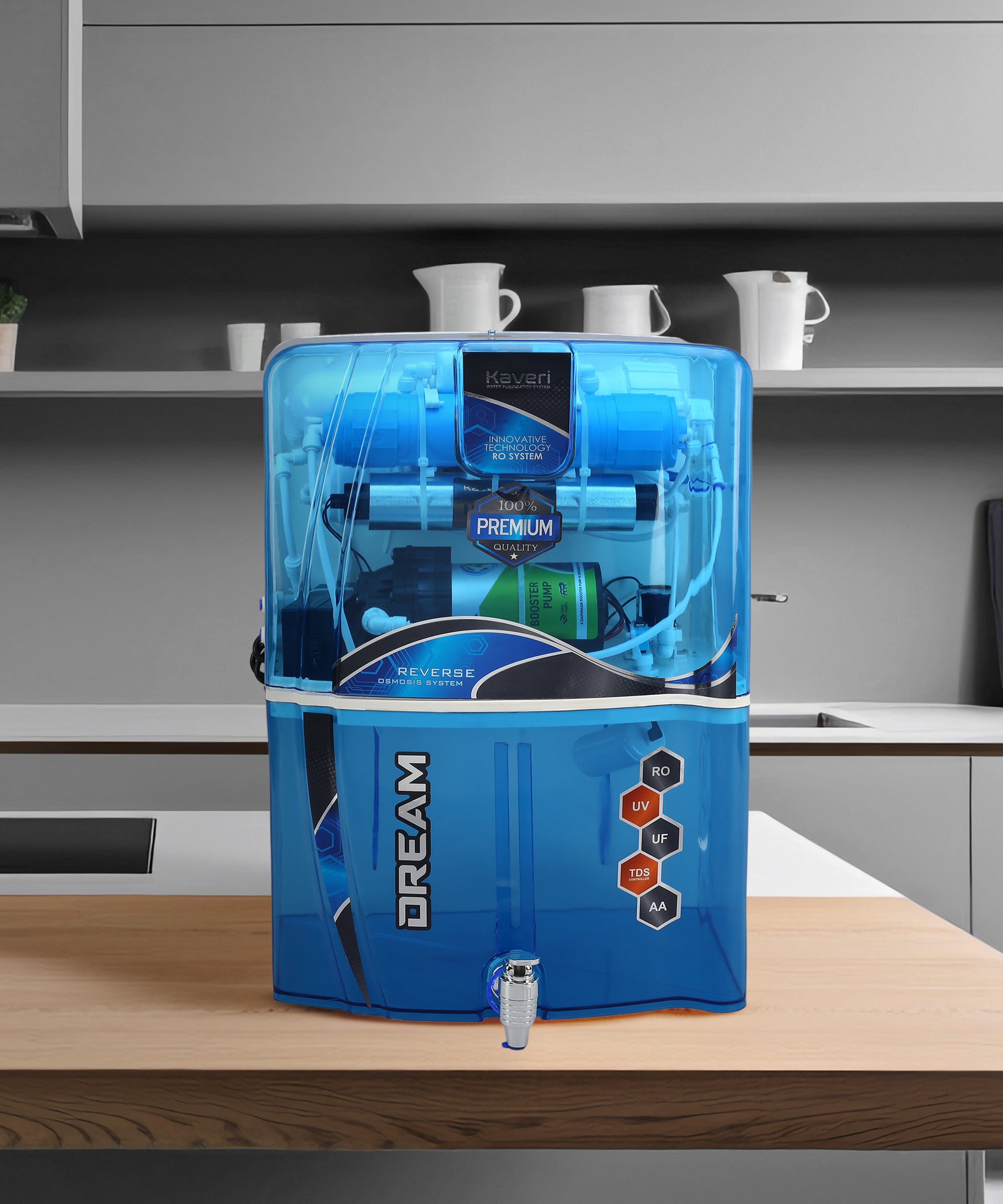 Dream RO + UV + TDS + UF + Alkaline