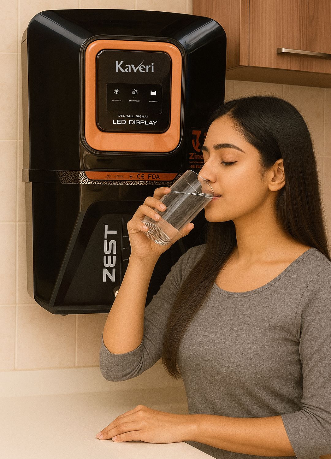 Zest RO + UV + Zinc + Copper