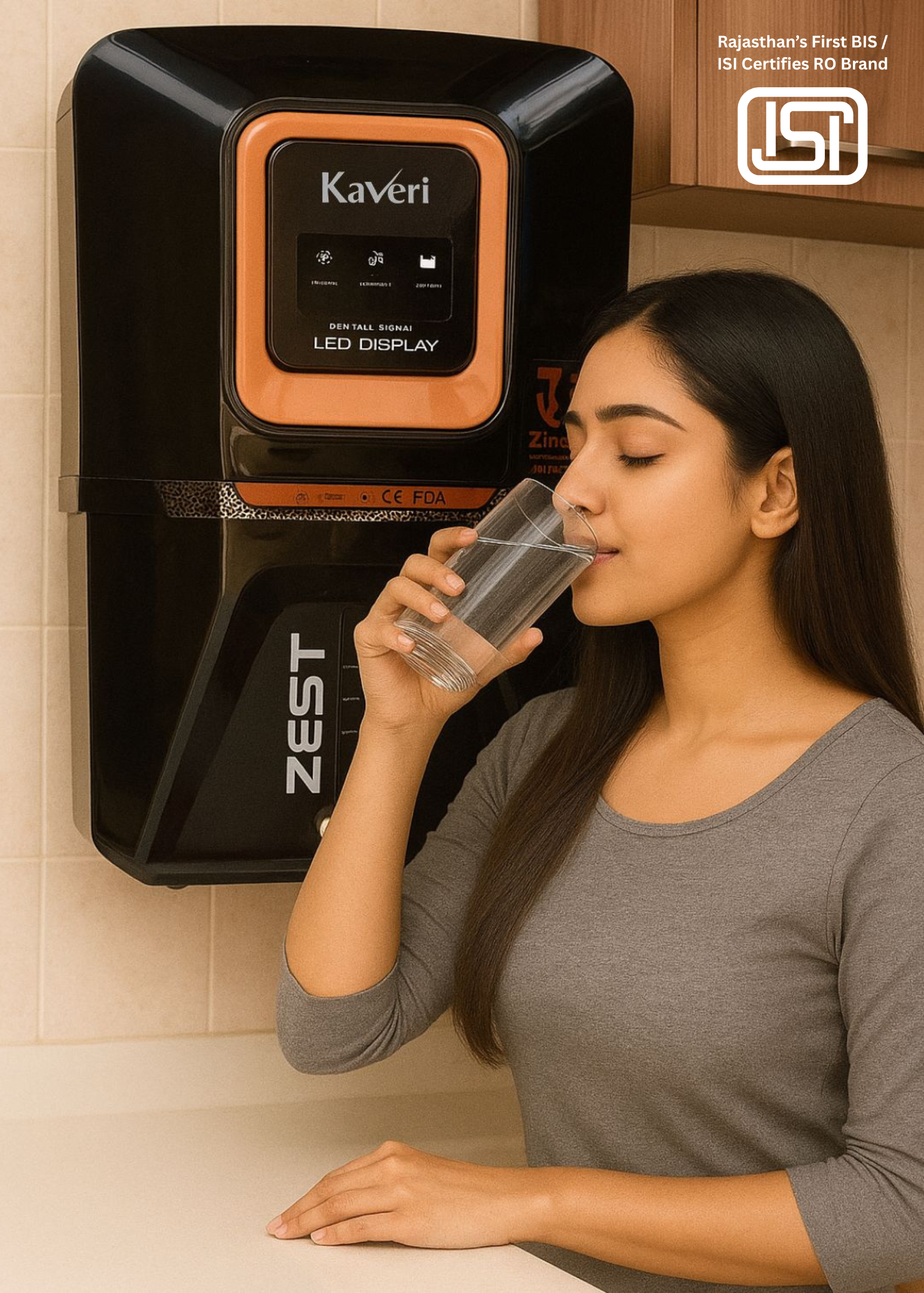 Zest RO + UV + Zinc + Copper